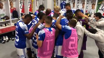 En la previa del partido ante Envigado en el debut de Millonarios en la Liga BetPlay, el exjugador de Inter de Milán fue el encargado de motivar a sus compañeros.