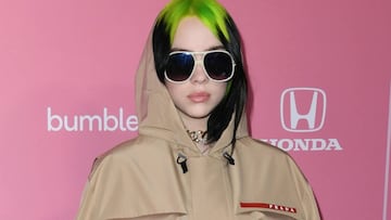 Billie Eilish en los Billboard Women In Music en Hollywood Palladium, Los Angeles. Diciembre 12, 2019.