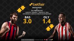 Baskonia vs. Olympiacos BC: horario, dónde ver, pronósticos y estadísticas