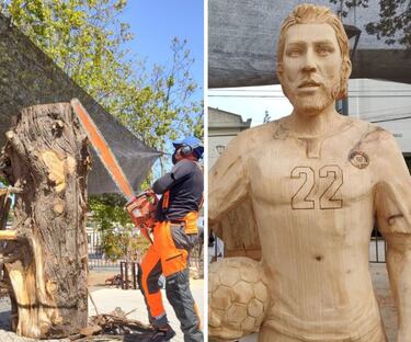 "La gente quedó maravillada con mi escultura de Brereton, pero igual recibí chaqueteo"