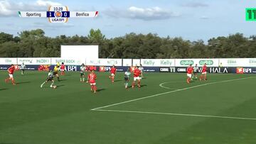 El gol de la española que está asombrando a Portugal