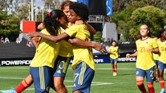 Partido de Sudamericano Femenino Sub 17 entre Colombia y Ecuador