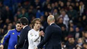 Modric: "Zidane es un ídolo, cada consejo que da es un tesoro"