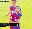 Ante la tormenta de críticas llega Luuk de Jong y silencia a los haters así: vean su primer gol