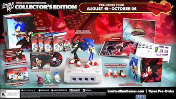 sonic x shadow generations edicion coleccionista limited run