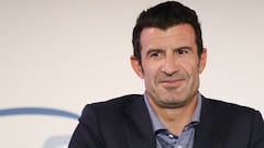 Luis Figo, exjugador del Real Madrid. 