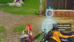Desafío Fortnite - Cómo completar las pruebas contrarreloj con vehículos