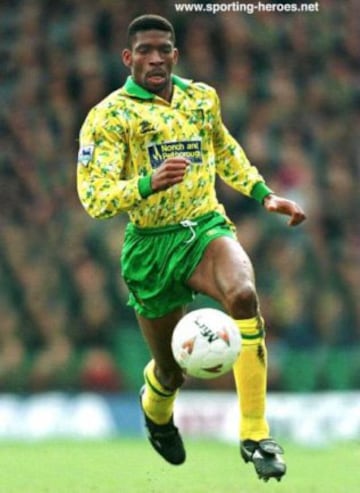 Norwich City en la 92-93.