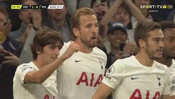 El gol de Harry Kane en su regreso a la titularidad