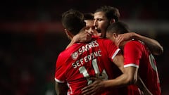Benfica remonta con dos goles de Seferovic y pasa a semis de Copa