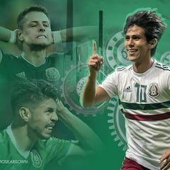 Macías, un rayo de luz en la fábrica de delanteros del Tri