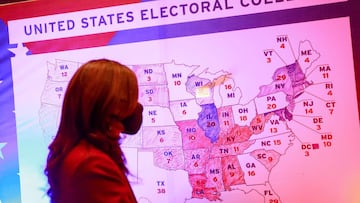 Candidates have secured votes in certain states for historical ideological reasons, but there are seven less certain.