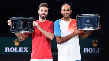Granollers y Ram se hacen con el título de dobles en París
