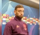 La reacción viral de Bruno Fernandes al saber que será capitán del Manchester United