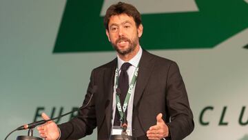 Agnelli desveló los planes de De Laurentiis con Messi.