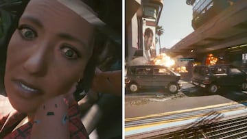 Con ustedes, la madre de todos los bugs: la escena de Cyberpunk 2077 que entra en la historia negra del videojuego