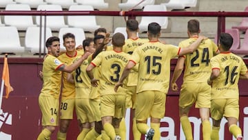 Logroñés 1 - Girona 4: resumen, resultado y goles | LaLiga Smartbank