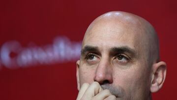 Luis Rubiales, presidente de la Federación Española de Fútbol.