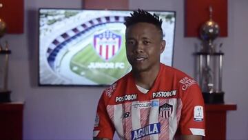 Jhon Freddy Pajoy es presentado por el Junior