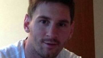 La última foto que publicó el argentino en la red.