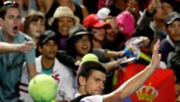 Djokovic vence a Dodigy ya está en tercera ronda