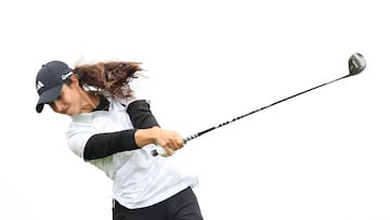 La española Júlia López durante el US Open Femenino.