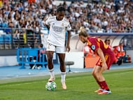 08/10/25 FUTBOL FEMENINO
PARTIDO WOMENS CHAMPIONS LEAGUE
REAL MADRID FEMENINO - ROMA
LINDA CAICEDO GIADA GREGGI