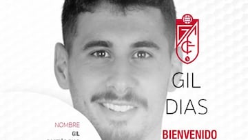 Gil Dias es nuevo jugador del Granada.