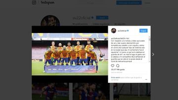 Aleix Vidal niega que fuera a dedicar un gol a un guardia civil