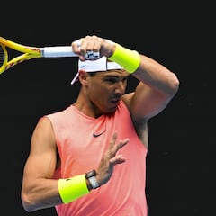 Nadal prepara su debut con otro zurdo: Shelton
