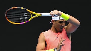 Nadal prepara su debut con otro zurdo: Shelton