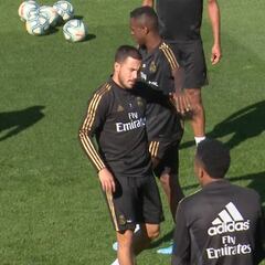 Hazard's reaction to Vinicius has fans talking