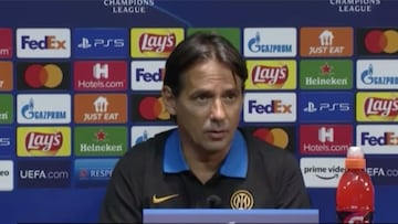 Inzaghi: "Contra el Madrid tenemos que salir con el cuchillo entre los dientes"