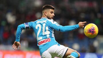 Lorenzo Insigne, en acción.