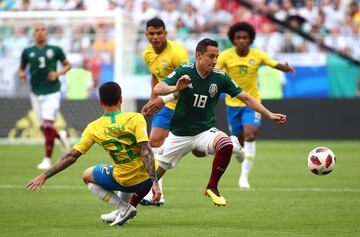 Brasil vs. México: Las mejores imágenes del partido