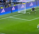 La cantada de Courtois en el 2-1 del Real Madrid vs Cádiz