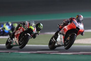 Andrea Dovizioso y Cal Crutchlow 