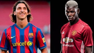 Ibrahimovic y Pogba.