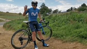 Colombianos del Movistar team env&iacute;an mensaje de Navidad