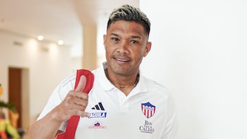 Teófilo Gutiérrez, delantero de Junior de Barranquilla