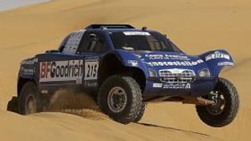 <b>DECIMOSEXTO. </b>Monterde tuvo problemas en el pasado Dakar.