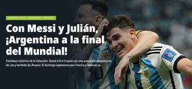 “Messi inspira a su nación”