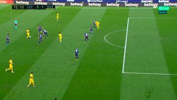 El VAR anuló el segundo gol de Messi por fuera de juego de Griezmann