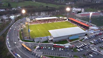 Imagen panor&aacute;mica del Estadio Anxo Carro de Lugo.