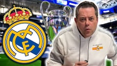 Tomás Roncero estalla de júbilo tras la victoria del Real Madrid ante el Mónaco en Champions