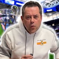 Tomás Roncero estalla de júbilo tras la victoria del Real Madrid ante el Mónaco en Champions