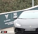Trincao aparece con un increíble Lamborghini y escuchen el comentario de un aficionado