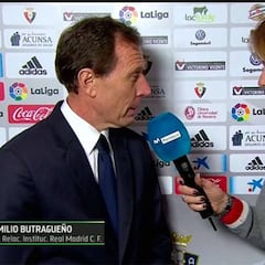 Butragueño: "Ante el Nápoles tenemos un partido vital"