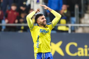 27/01/25 PARTIDO SEGUNDA DIVISION CADIZ - MIRANDES 1-0 GOL DE MARIO CLIMENT