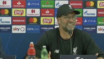 Klopp asks press room: "Does anyone think it was a penalty?"